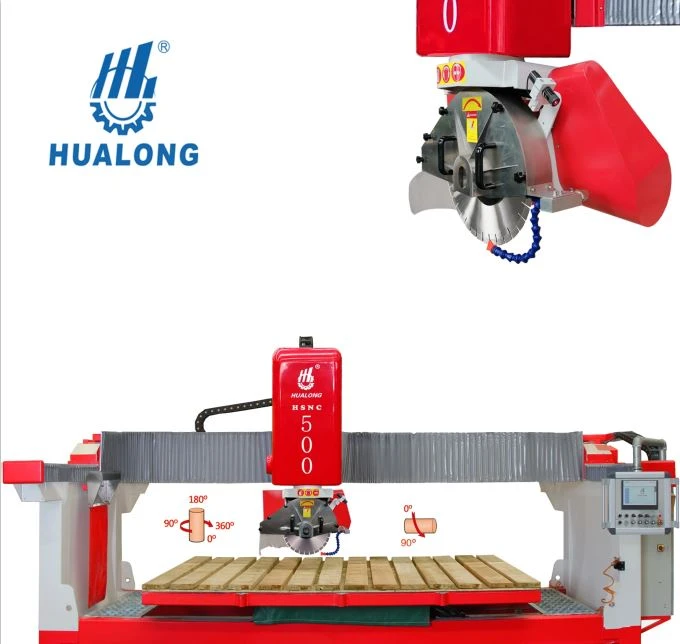 PLC Bridge Saw Stone Cutting Machine