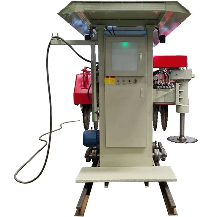 Brick Cutting Machine in Quarry